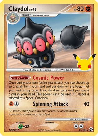 POKEMON TCG - Claydol 015/106 Celebrations Classic Collection - Classic Collection