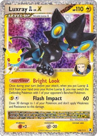 POKEMON TCG - Luxray GL LV.X 109/111 Celebrations Classic Collection - Classic Collection