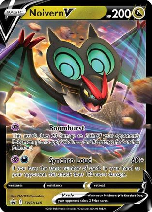 POKEMON TCG - Noivern V SWSH148 SWSH Sword & Shield Promo Cards - Promo