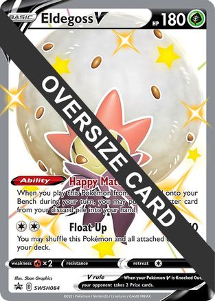 POKEMON TCG - Eldegoss V - SWSH084 Jumbo Cards - Promo