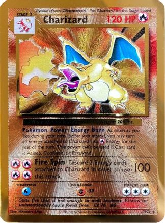 POKEMON TCG - Charizard (Celebrations Metal Card) 004/102 Miscellaneous Cards & Products - Promo