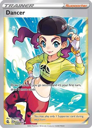 POKEMON TCG - Dancer (Full Art) 259/264 SWSH08 Fusion Strike - Ultra Rare