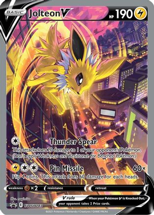 POKEMON TCG - Jolteon V SWSH183 SWSH Sword & Shield Promo Cards - Promo