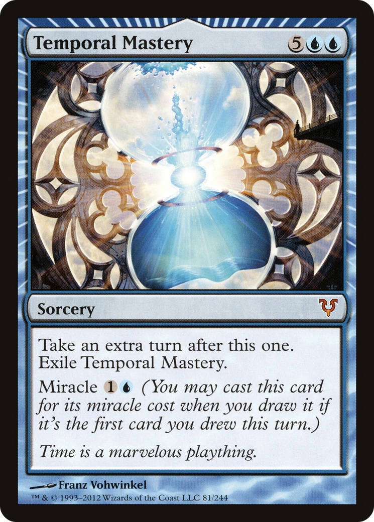 MAGIC: THE GATHERING  - Temporal Mastery (AVR-081) - Avacyn Restored: (miracle)