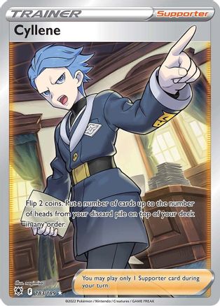 POKEMON TCG - Cyllene (Full Art) 183/189 SWSH10 Astral Radiance - Ultra Rare