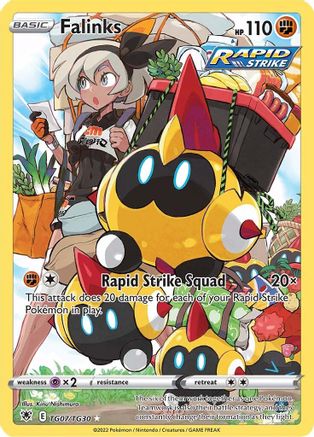POKEMON TCG - Falinks TG07/TG30 SWSH10 Astral Radiance Trainer Gallery - Ultra Rare