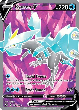 POKEMON TCG - Kyurem V (Full Art) 174/196 SWSH11 Lost Origin - Ultra Rare