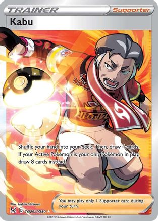POKEMON TCG - Kabu TG26/TG30 SWSH11 Lost Origin Trainer Gallery - Ultra Rare