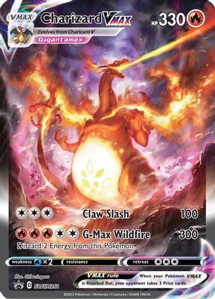 POKEMON TCG - Charizard VMAX SWSH261 SWSH Sword & Shield Promo Cards - Promo