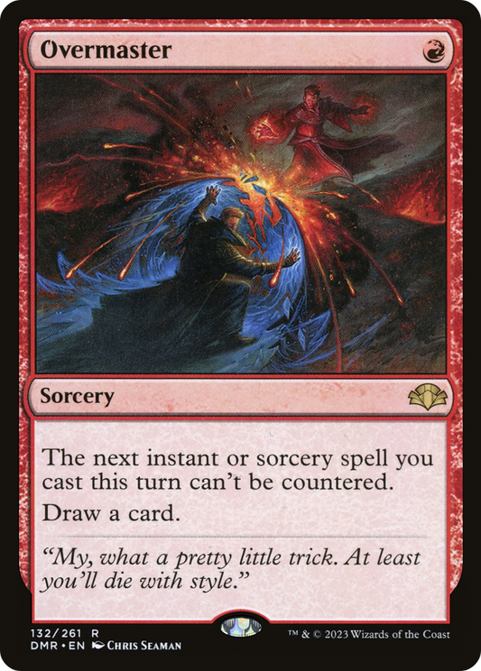 MAGIC: THE GATHERING  - Overmaster (DMR-132) - Dominaria Remastered