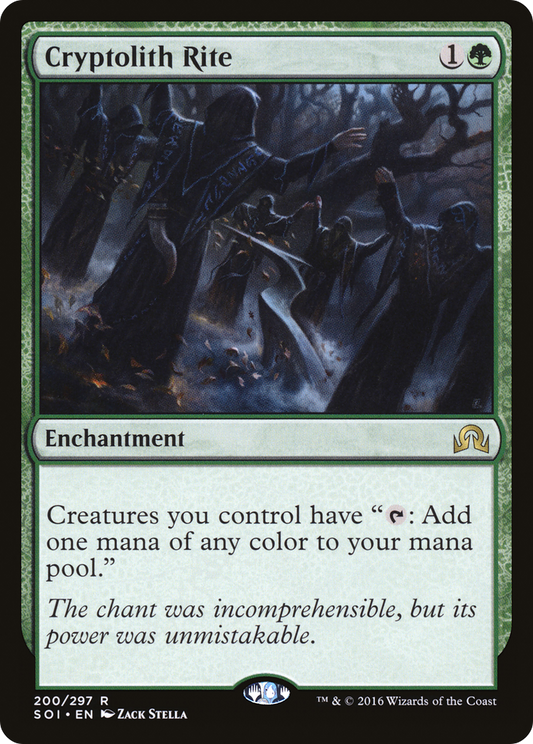 MAGIC: THE GATHERING  - Cryptolith Rite (SOI-200) - Shadows over Innistrad Foil