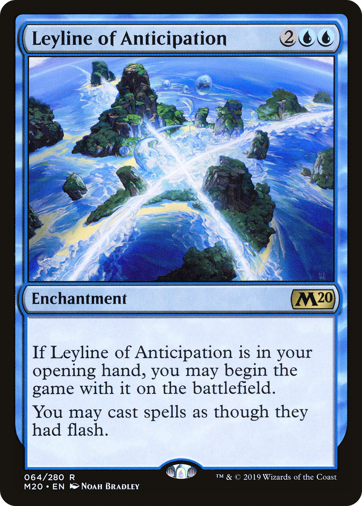 MAGIC: THE GATHERING  - Leyline of Anticipation (M20-064) - Core Set 2020