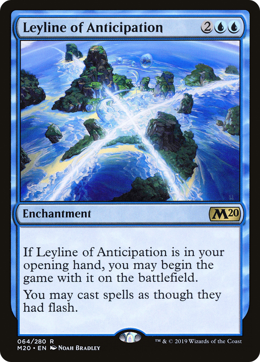 MAGIC: THE GATHERING  - Leyline of Anticipation (M20-064) - Core Set 2020