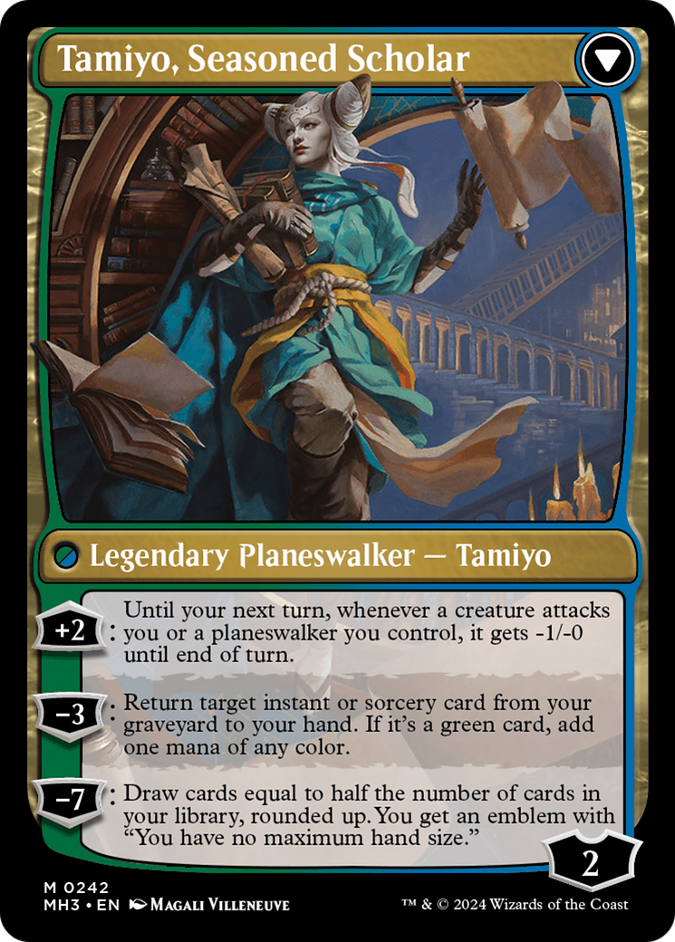 MAGIC: THE GATHERING  - Tamiyo, Inquisitive Student (MH3-242) - Modern Horizons 3 Foil