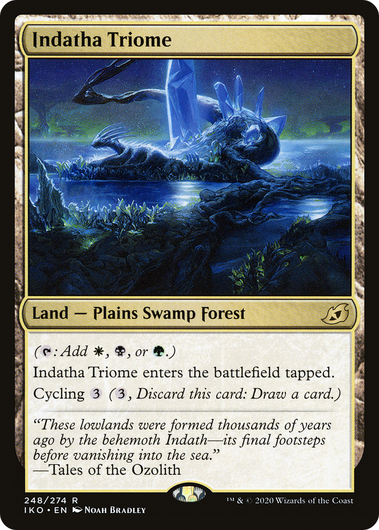 MAGIC: THE GATHERING  - Indatha Triome (IKO-248) - Ikoria: Lair of Behemoths