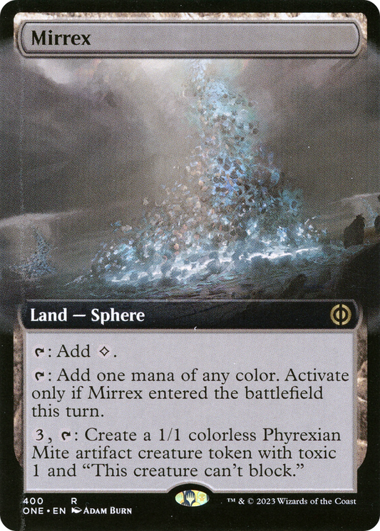 MAGIC: THE GATHERING  - Mirrex (Extended Art) (ONE-400) - Phyrexia: All Will Be One: (Extended Art)
