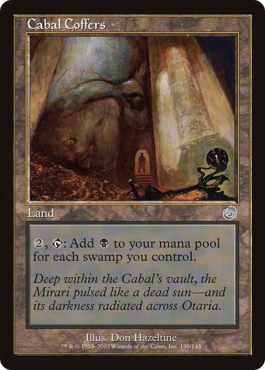 MAGIC: THE GATHERING  - Cabal Coffers (TOR-139) - Torment