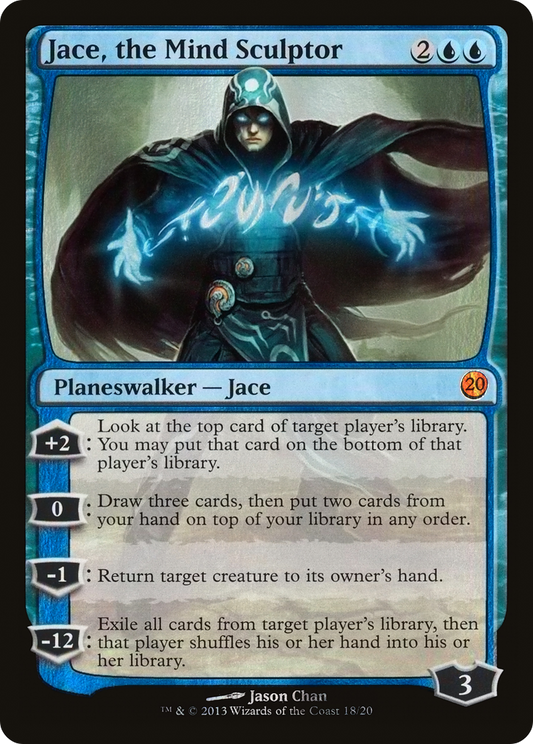 MAGIC: THE GATHERING  - Jace, the Mind Sculptor (V13-018) - From the Vault: Twenty Foil