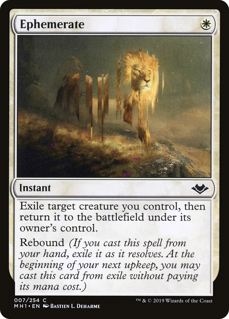 MAGIC: THE GATHERING  - Ephemerate (MH1-007) - Modern Horizons