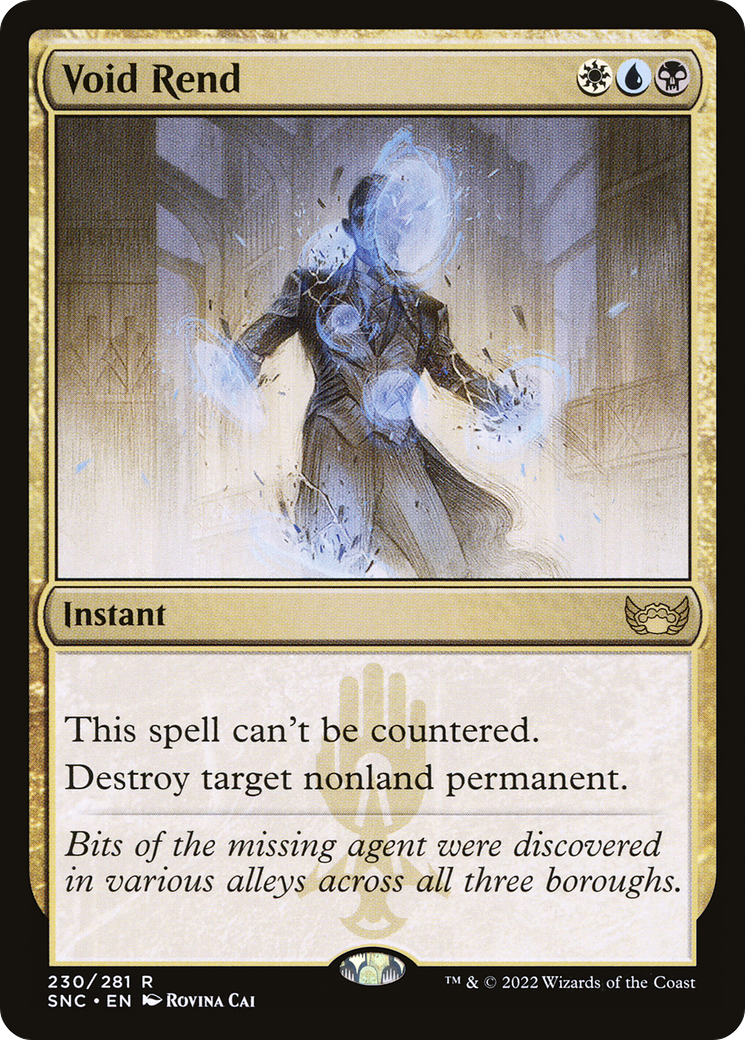 MAGIC: THE GATHERING  - Void Rend (SNC-230) - Streets of New Capenna