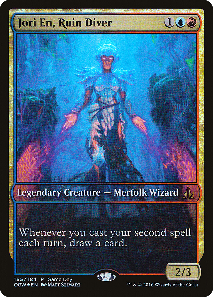 MAGIC: THE GATHERING  - Jori En, Ruin Diver (GAME-155) - Oath of the Gatewatch Promos Foil