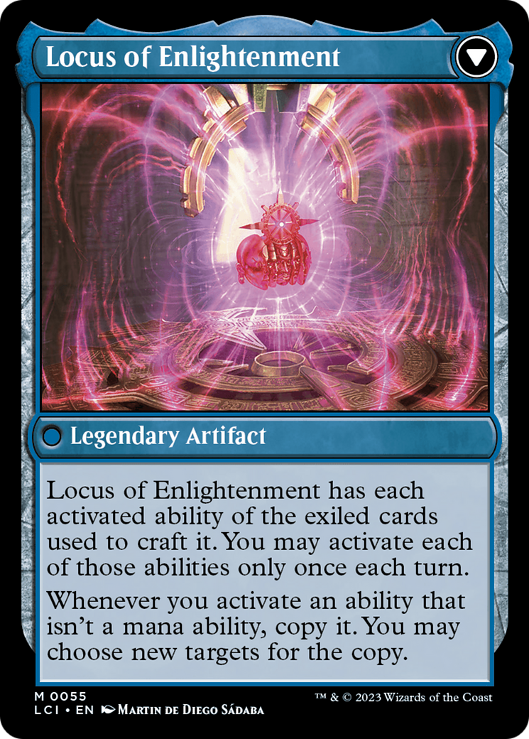 MAGIC: THE GATHERING  - The Enigma Jewel (LCI-055) - The Lost Caverns of Ixalan Foil