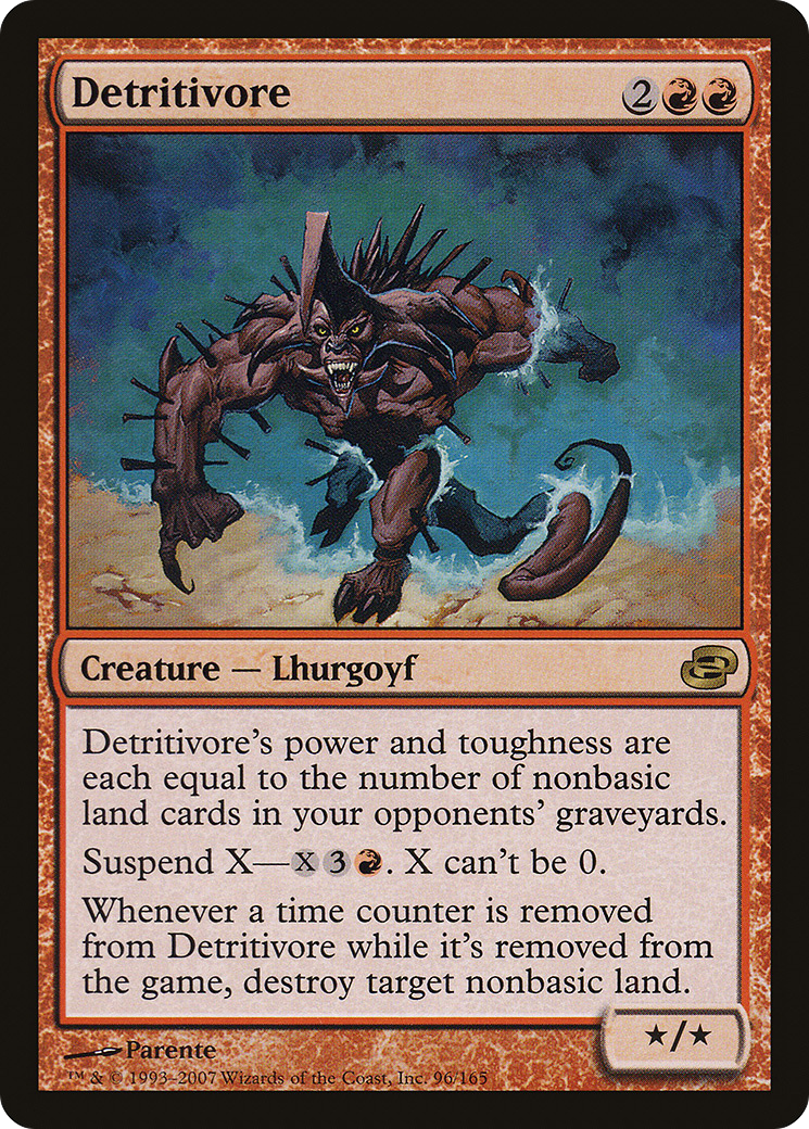 MAGIC: THE GATHERING  - Detritivore (PLC-096) - Planar Chaos