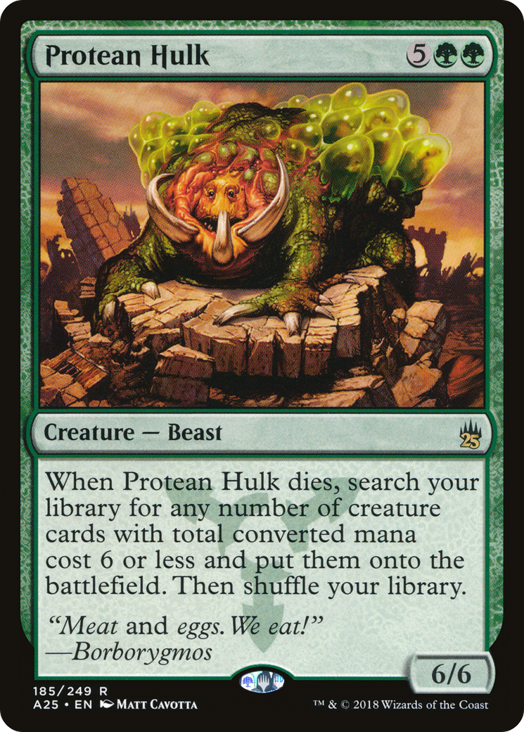 MAGIC: THE GATHERING  - Protean Hulk (A25-185) - Masters 25 Foil