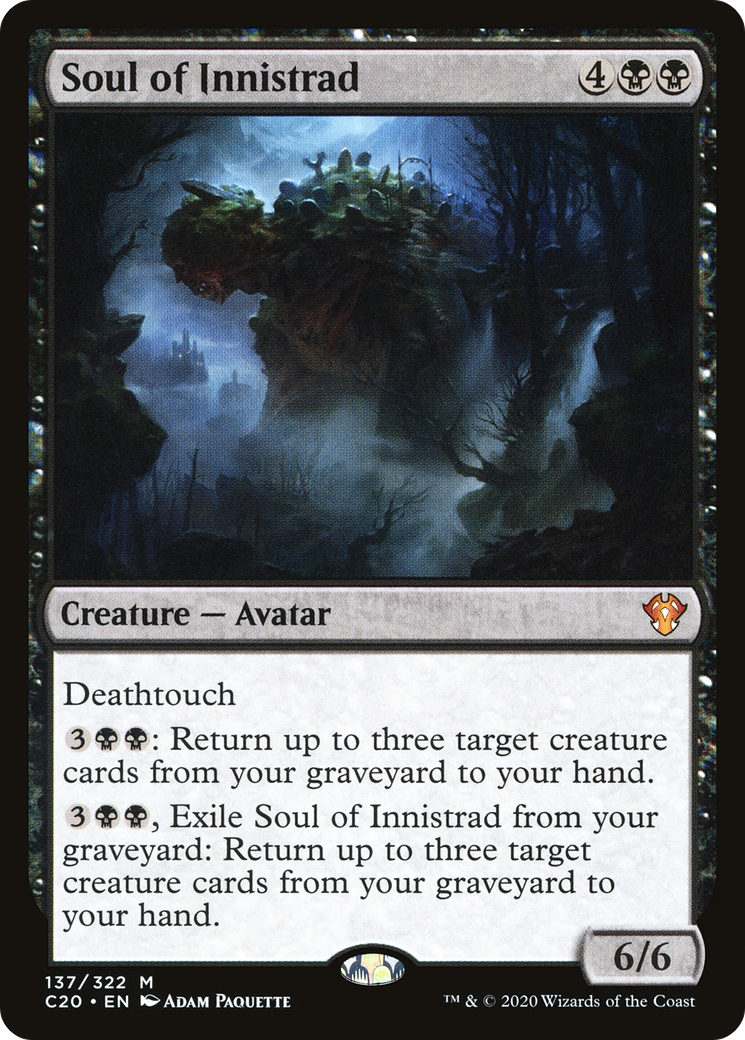 MAGIC: THE GATHERING  - Soul of Innistrad (C20-137) - Commander 2020