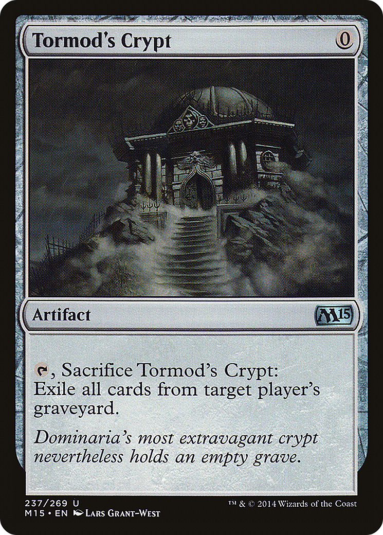 MAGIC: THE GATHERING  - Tormod's Crypt (M15-237) - Magic 2015 Foil