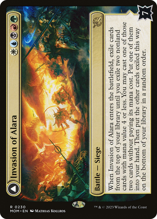 MAGIC: THE GATHERING  - Invasion of Alara (MOM-230) - March of the Machine
