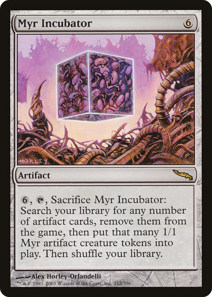 MAGIC: THE GATHERING  - Myr Incubator (MRD-212) - Mirrodin