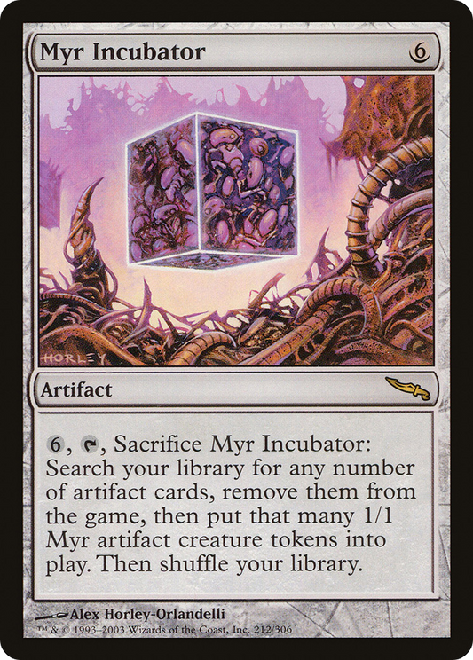 MAGIC: THE GATHERING  - Myr Incubator (MRD-212) - Mirrodin