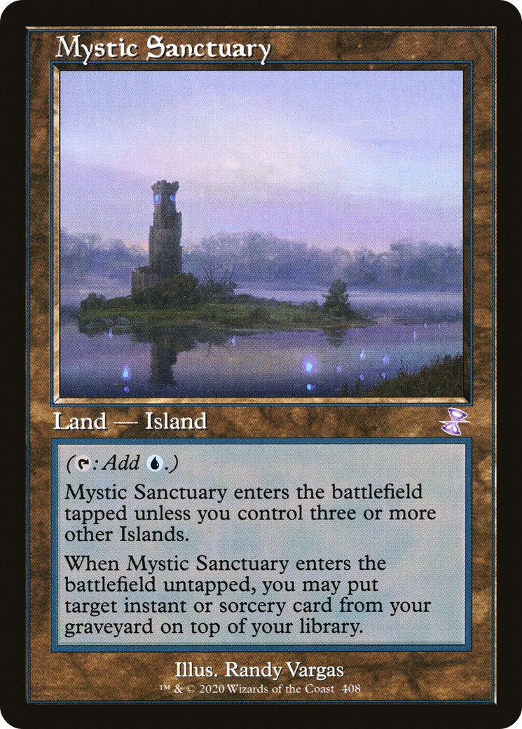 MAGIC: THE GATHERING  - Mystic Sanctuary (TSR-408) - Time Spiral Remastered