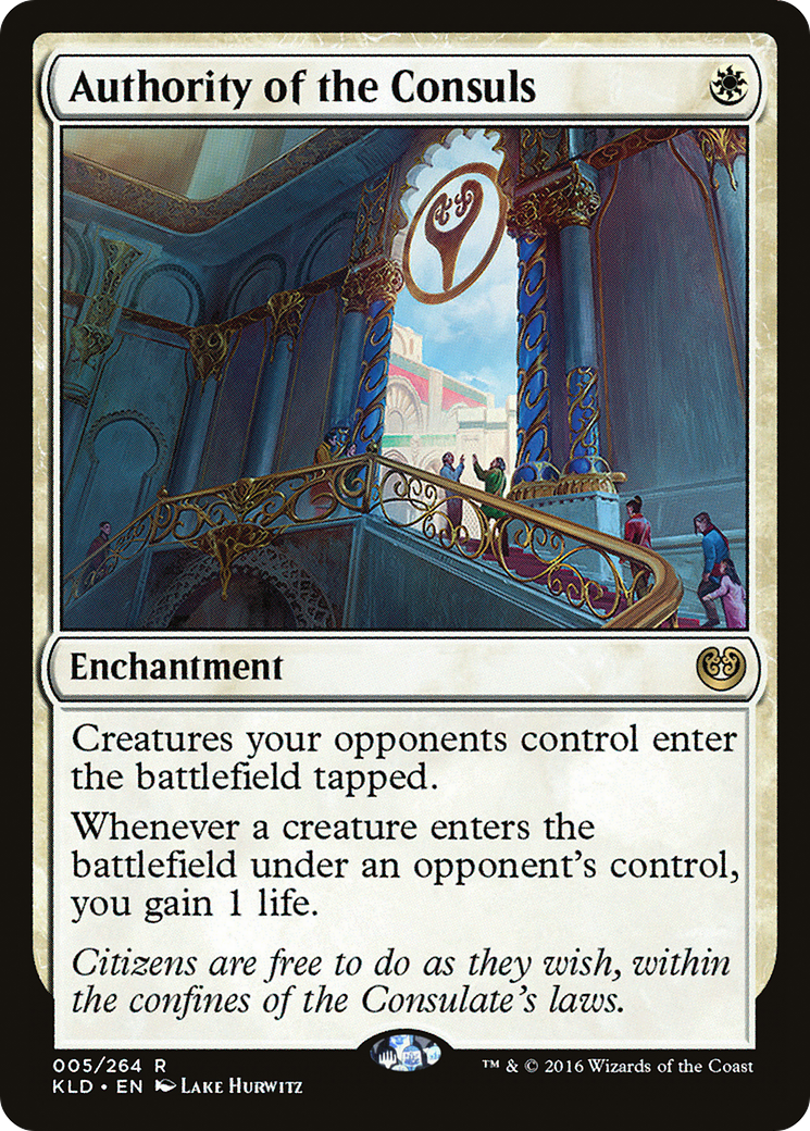 MAGIC: THE GATHERING  - Authority of the Consuls (KLD-005) - Kaladesh