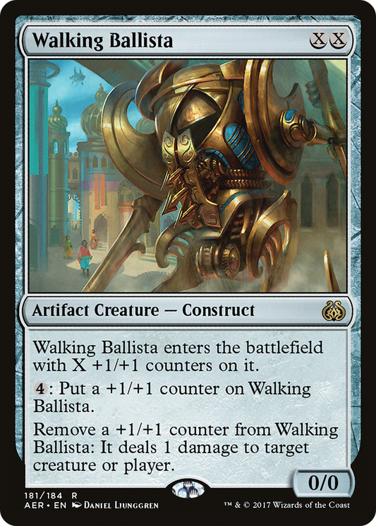 MAGIC: THE GATHERING  - Walking Ballista (AER-181) - Aether Revolt