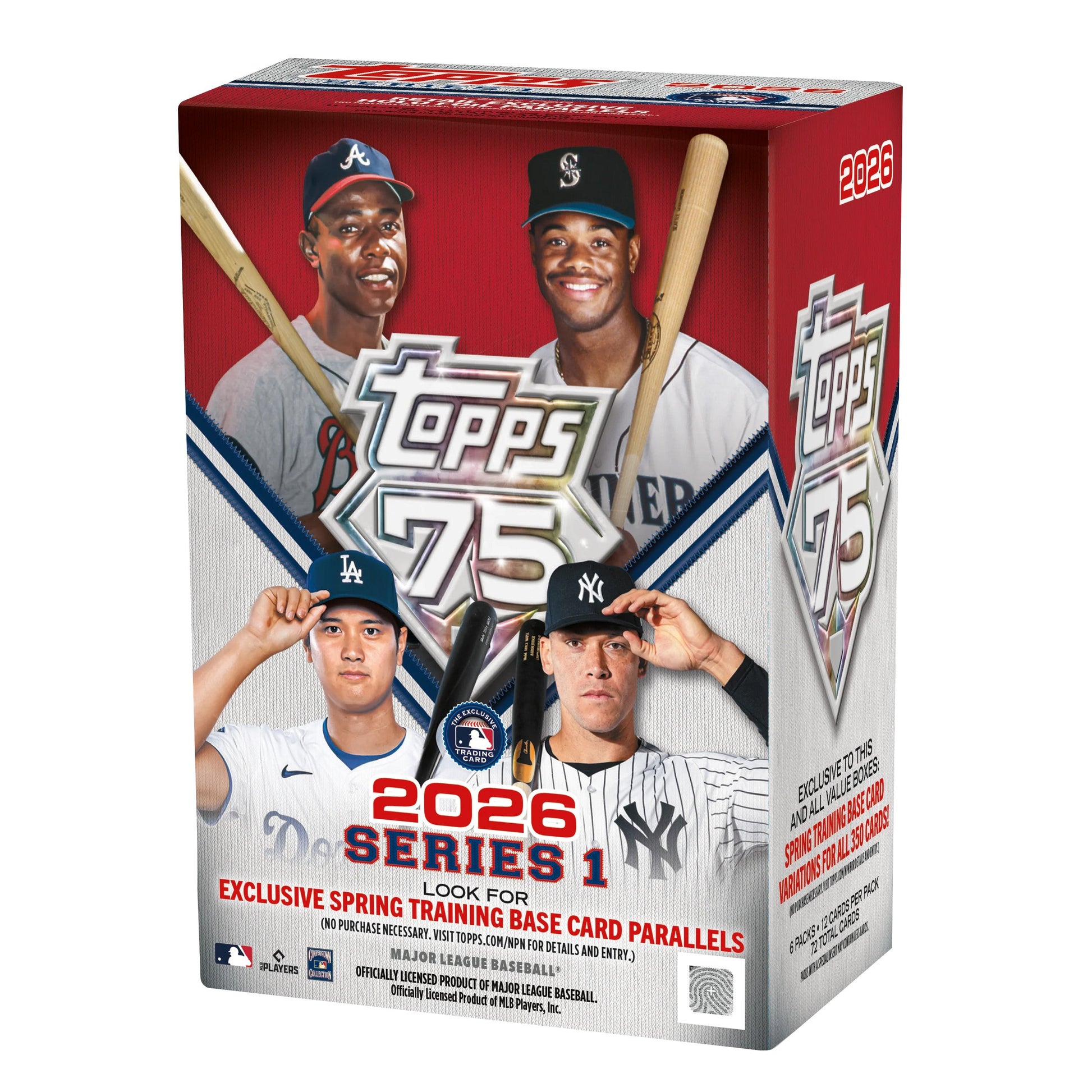 Topps 2026 Baseball Series 1 Value Box