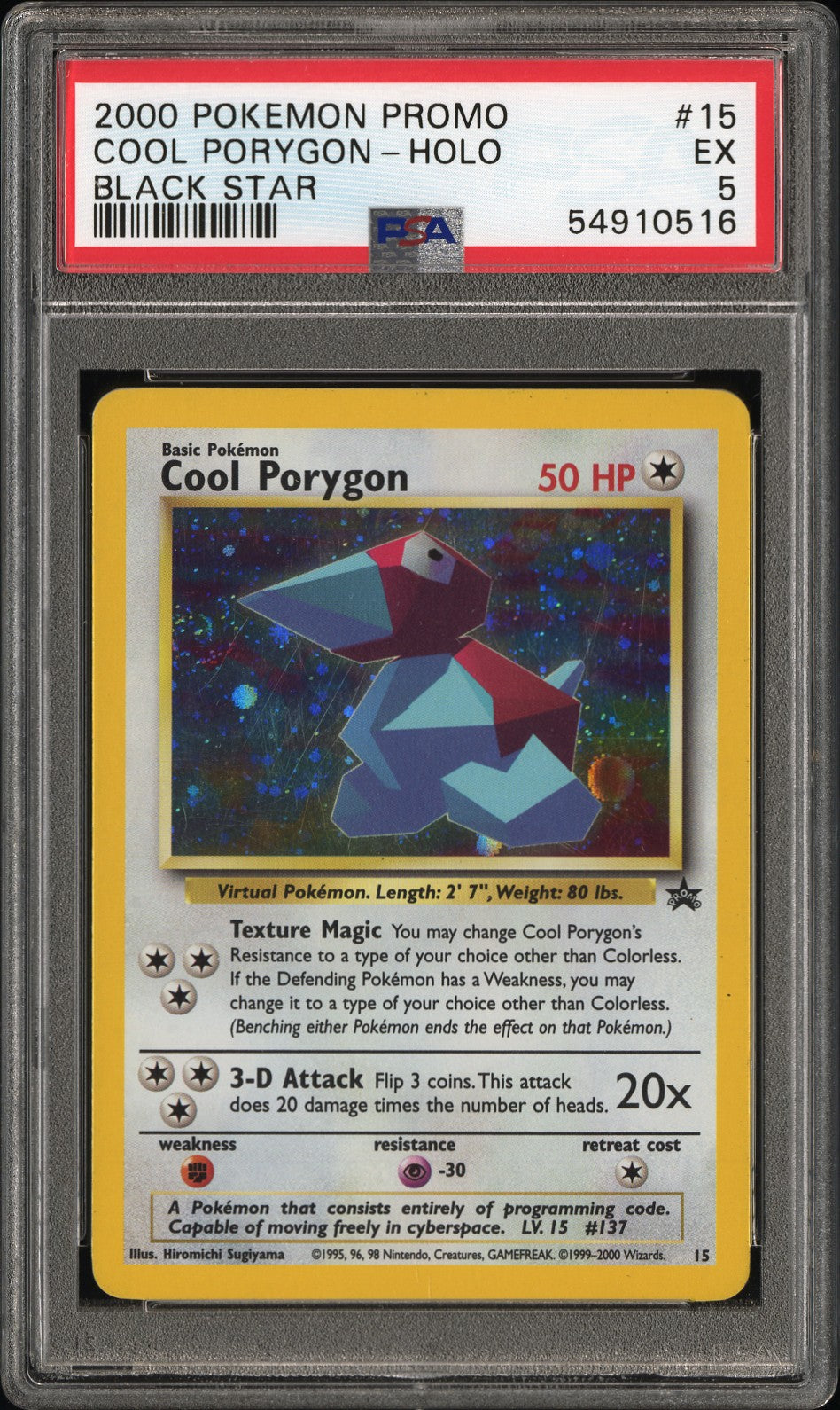 COOL PORYGON 15 PSA 5 POKEMON STADIUM BATTLE SET POKEMON – The Card Cave