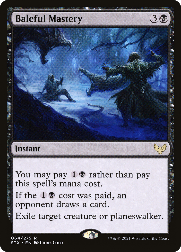 MAGIC: THE GATHERING  - Baleful Mastery (STX-064) - Strixhaven: School of Mages