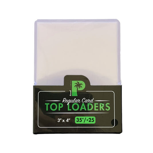 PALMS OFF - 35pt Top Loaders - 25pc