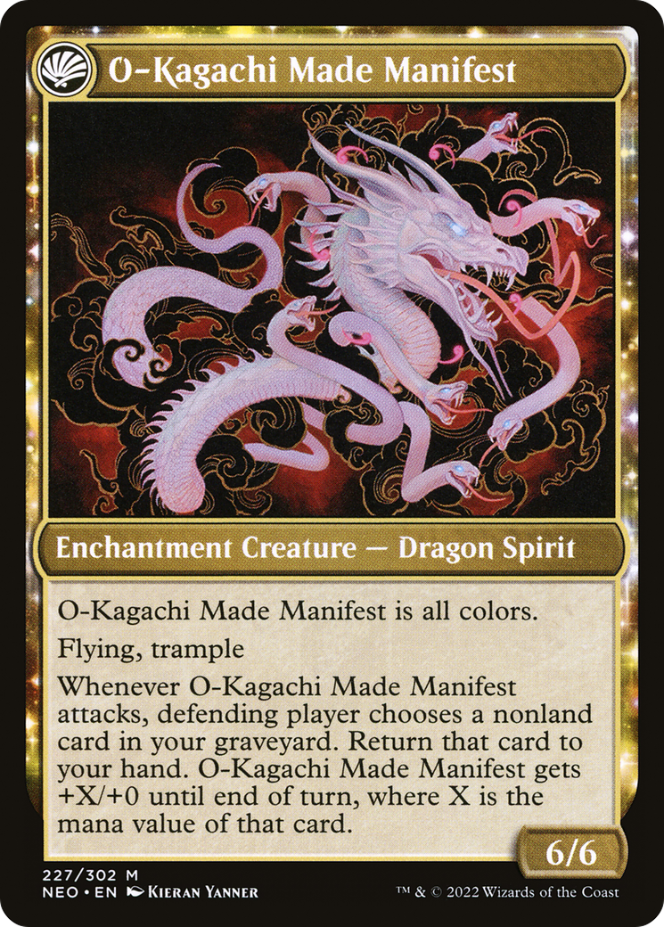MAGIC: THE GATHERING  - The Kami War (NEO-227) - Kamigawa: Neon Dynasty: (fandfc, enchantment) Foil