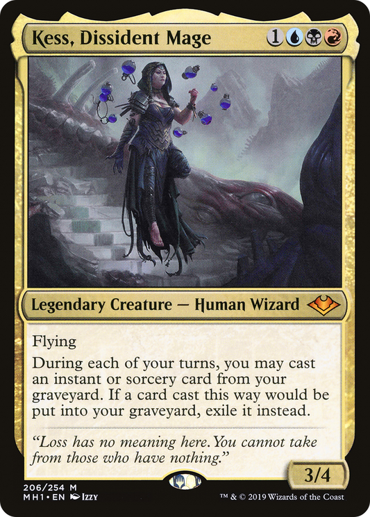 MAGIC: THE GATHERING  - Kess, Dissident Mage (MH1-206) - Modern Horizons