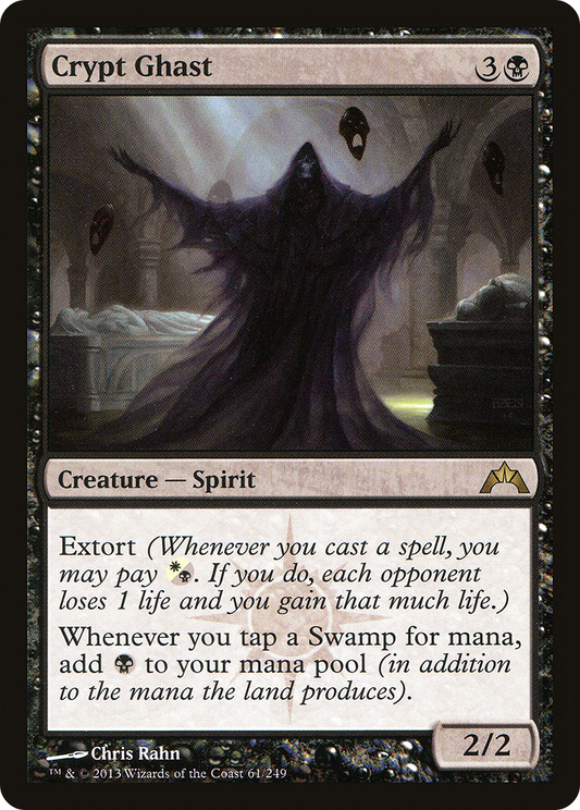 MAGIC: THE GATHERING  - Crypt Ghast (GTC-061) - Gatecrash