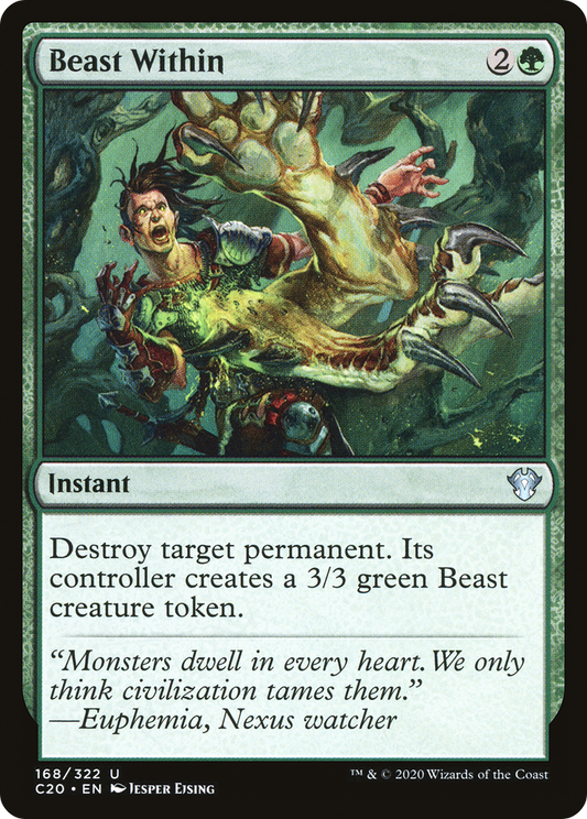 MAGIC: THE GATHERING  - Beast Within (C20-168) - Commander 2020