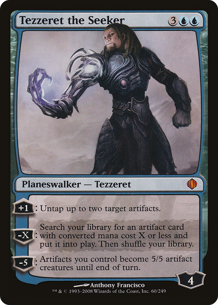 MAGIC: THE GATHERING  - Tezzeret the Seeker (ALA-060) - Shards of Alara