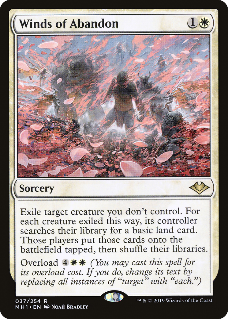 MAGIC: THE GATHERING  - Winds of Abandon (MH1-037) - Modern Horizons Foil