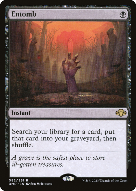 MAGIC: THE GATHERING  - Entomb (DMR-082) - Dominaria Remastered Foil