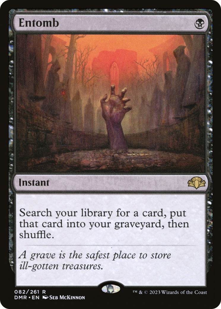 MAGIC: THE GATHERING  - Entomb (DMR-082) - Dominaria Remastered
