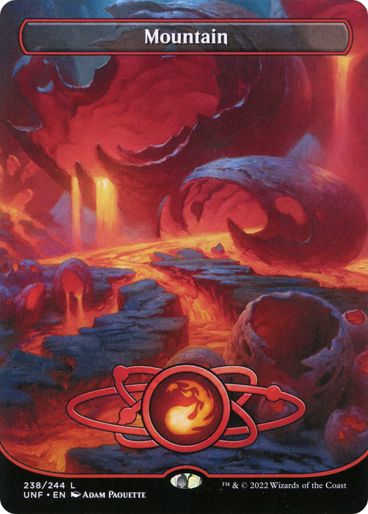 MAGIC: THE GATHERING  - Mountain (238) (Borderless) (UNF-238) - Unfinity