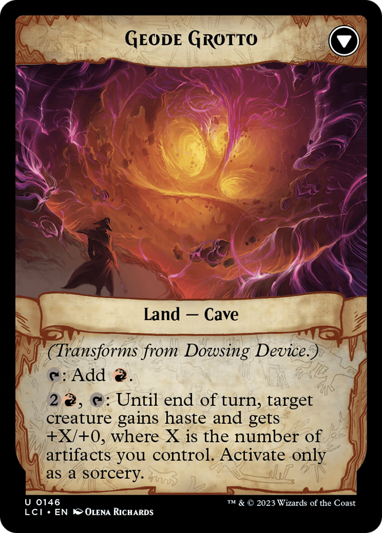 MAGIC: THE GATHERING  - Dowsing Device (LCI-146) - The Lost Caverns of Ixalan Foil